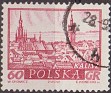 Poland - 1960 - Paisaje - 60 Groszv - Rojo - Polonia, View - Scott 952 - View Kalisz - 0